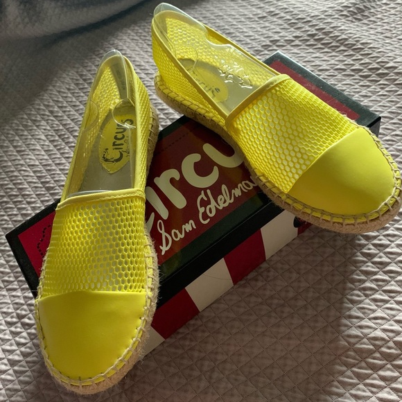 Yellow CIRCUS by Sam Edelman Lena Espadrille Flats - Picture 2 of 9